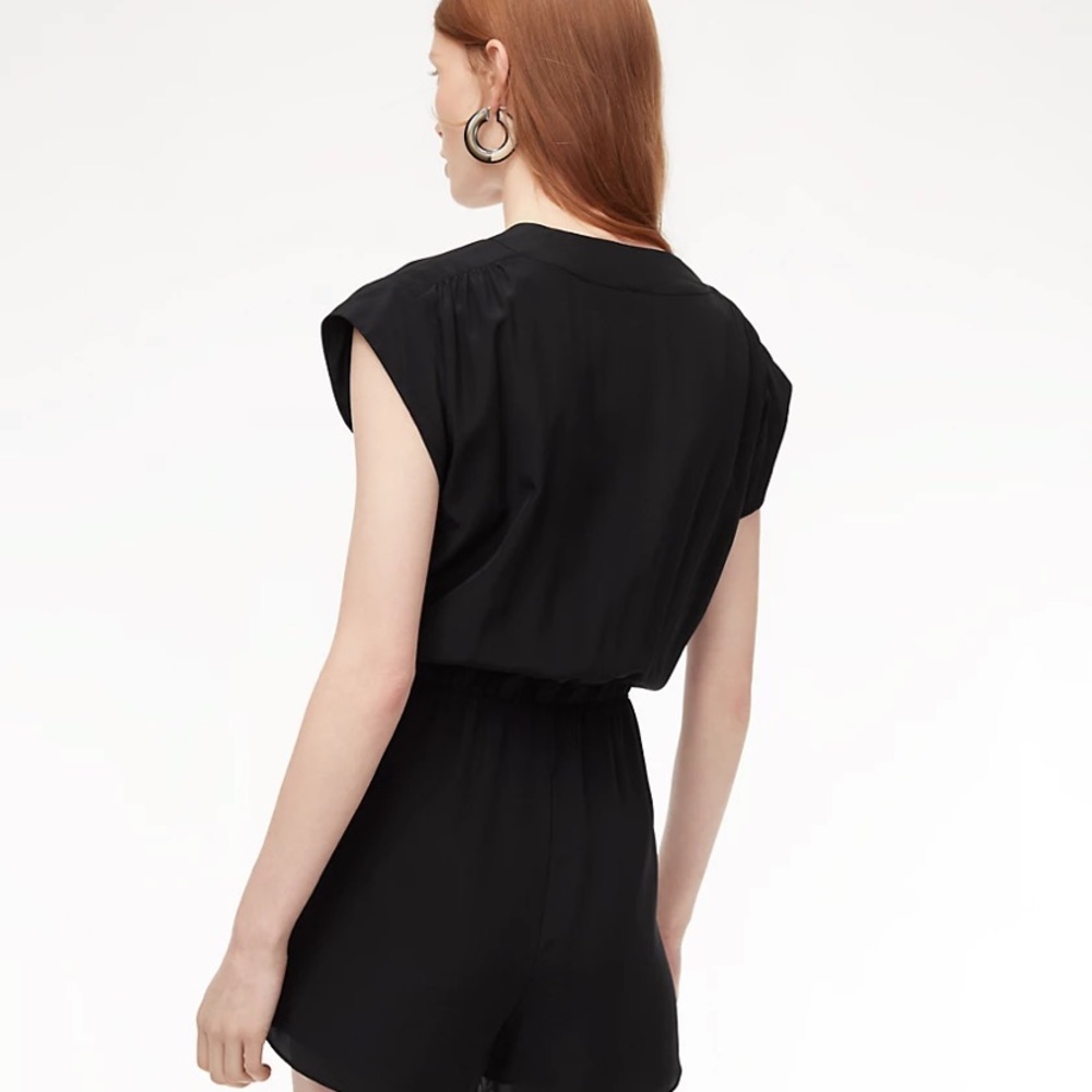 Babaton 100% silk romper
